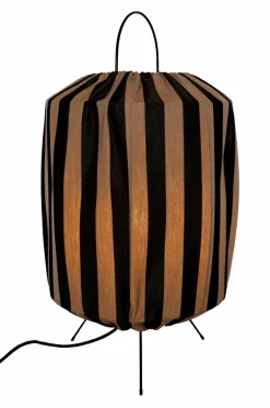 Alde & Lind Gulvlampe Capri H70 Sort/gråbrun