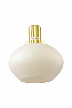 Aneta Lighting Badeværelseslampe Elba Mat messing/opal hvid