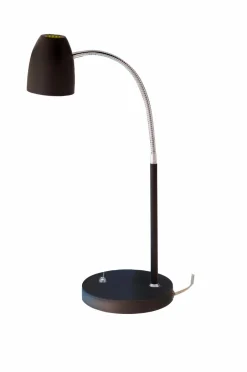 Best Aneta Lighting Bordlampe Sandnes sort/krom