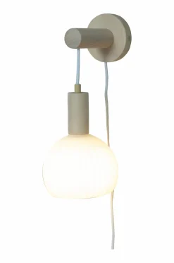 Best Aneta Lighting Væglampe Lapponia træ/hvid