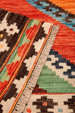 Clearance Bargi Uldtæppe Kelim 200x291 cm Multi