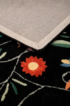 Outlet Bargi Woolcarpet Botanica 170x230 Sort