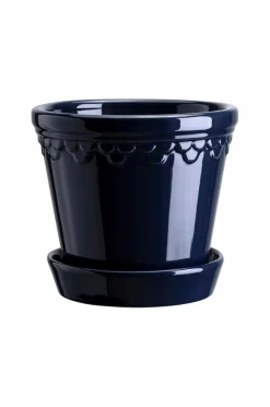 Clearance Bergs Potter Københavner Glazed, Ø 12 cm, sæt Sapphire blue