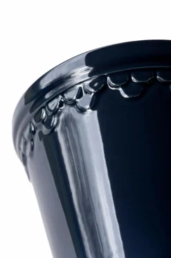 Best Bergs Potter Krukke med underskål Københavner GLAZED, diameter 25 cm Sapphire blue