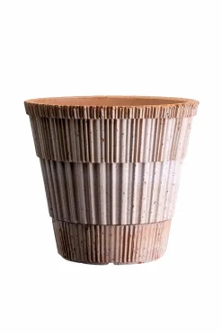 Clearance Bergs Potter Krukke, Atlas raw, Ø 16 Cm Rosa