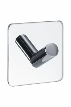 Discount Beslag Design Base 200 - 1 krog Poleret krom