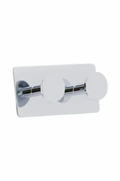 Sale Beslag Design Base 210 - 2 kroge Poleret krom