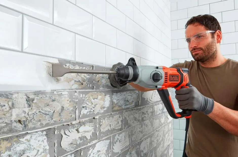 Best Black & Decker Borehammer i kitbox 800W SDS-Plus
