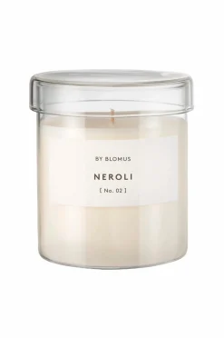 Best Blomus Duftlys Valoa 9 cm Neroli lilje hvid