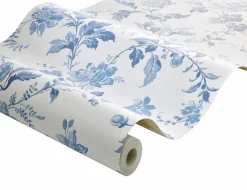 Best Boråstapeter Tapet Blomslinga Blue 6146