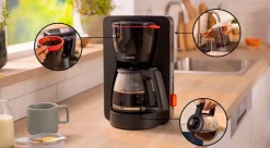 Clearance Bosch Kaffemaskine My Moment Svart Tka3m133 1200 W No color