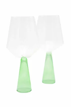 Best Brut Homeware Vinglas Claude 2-pak Grøn
