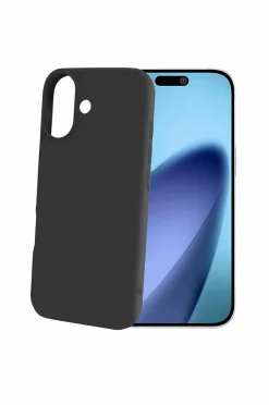 Celly Mobiltelefoncover Cromo Soft Rubber Case Iphone 17 Svart No color