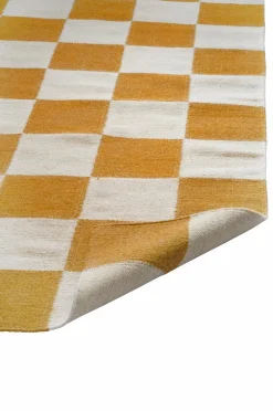 Discount Classic Collection Gulvtæppe Square White/yellow