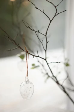 Hot Cult Design Dekoration Glasägg Gennemsigtig