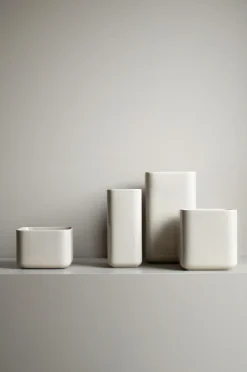 Clearance DBKD Krukke Cube Pot Small Shiny mole