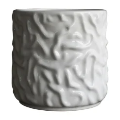 Best DBKD Krukke Swoon Medium højde 24 cm Skinnende hvid