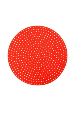 Clearance Dexam Dampende måtte Non-Stick Silicone School Of Wok Rød