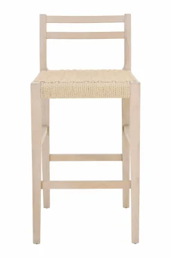 Clearance Ellos Home Barstol Dagny 67 cm Hvidbejdset