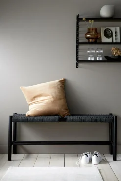 Hot Ellos Home Bænk Ellan 110x35 cm Sort