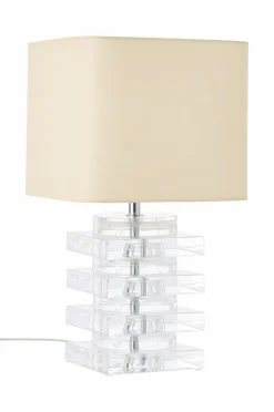 Best Ellos Home Bordlampe Stella Akryl+lys rosa
