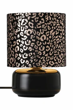 Sale Ellos Home Bordlampe Leona Sort/guld