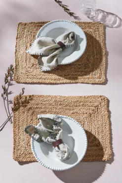 Clearance Ellos Home Dækkeserviet Jute 2-pak Natur