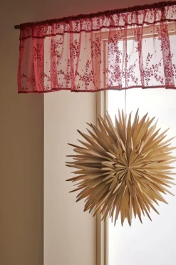 Clearance Ellos Home Gardinkappe Lise Rød