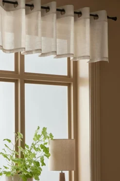 Discount Ellos Home Gardinkappe Nellie Linen beige