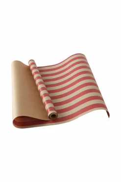 Best Ellos Home Gavepapir Polka 7 meter Rød /nudebeige