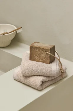 Best Ellos Home Håndklæde Elise 2-pak 30x50 Beige