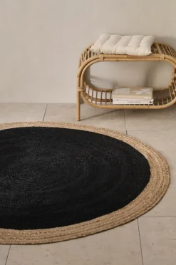 Discount Ellos Home Jutetæppe Pescara Sort/natur