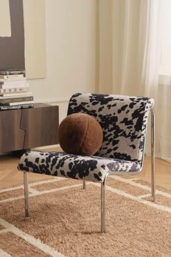 New Ellos Home Lænestol Cowlow Sort/hvid