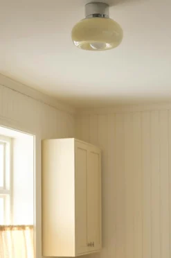 Best Ellos Home Loftplafond Balloon Gul/krom
