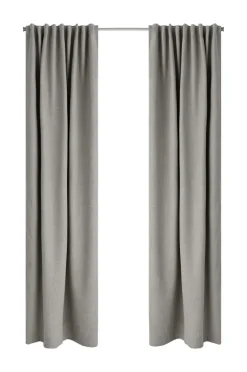Clearance Ellos Home Mørklægningsgardin Iben med multibånd, 1 stk. Light grey (Cool grey)
