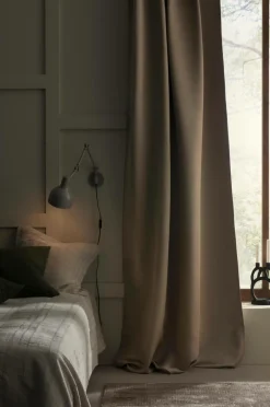Clearance Ellos Home Mørklægningsgardin Smooth 1 stk Beige
