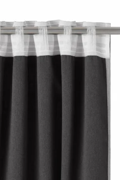 Clearance Ellos Home Mørklægningsgardin Maida 1 stk. Grå