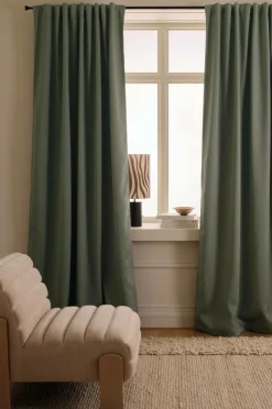 Best Ellos Home Mørklægningsgardin Maida 1 stk. Grøn