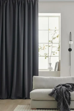 Best Ellos Home Multibåndslængde Sandy Wide, mørklæggende, 1 stk. Grå