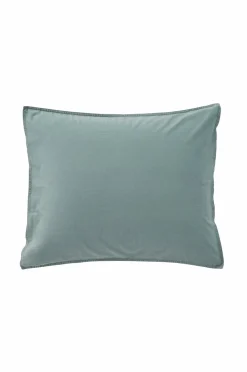 Best Ellos Home Pudebetræk Rania i vintagevasket bomuld Balsamgreen