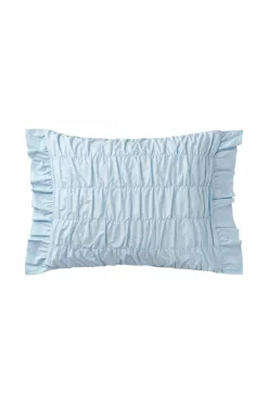 Discount Ellos Home Pudebetræk Avery Elastic i bomuldspercale Lyseblå
