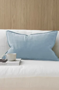 Best Ellos Home Pudebetræk Celina Velvet i velour Blå