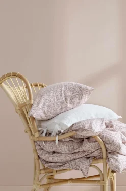 Outlet Ellos Home Pudebetræk Candice af vasket hør White mdf/metal