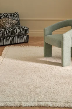 Best Ellos Home Ryatæppe Reina Wool Carpet Hvid