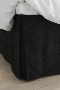 Hot Ellos Home Sengekappe Altro i bouclé, højde 60 cm Antracitgrå