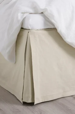 Clearance Ellos Home Sengekappe Shelby, højde 52 cm Lys beige
