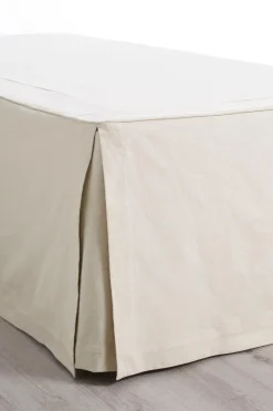 Clearance Ellos Home Sengekappe Shelby, højde 52 cm Lys beige
