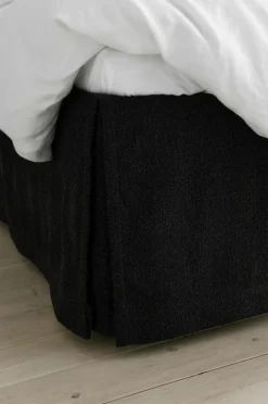 Best Ellos Home Sengekappe Altro i bouclé, højde 52 cm Antracitgrå