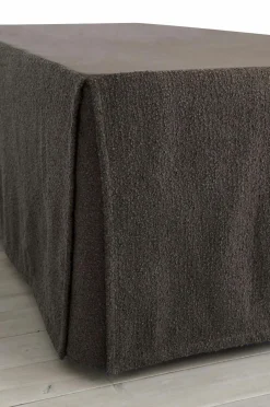 Clearance Ellos Home Sengekappe Altro i bouclé, højde 60 cm Cognac