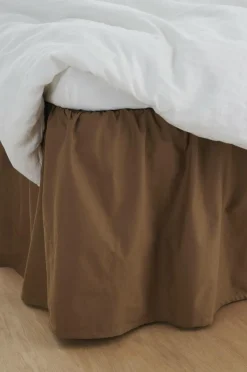 Clearance Ellos Home Sengekappe Juliette Loose Fit Lysebrun